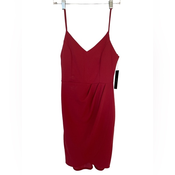 Lulus party dress, rose/mauve colored, thin straps, NWT - Picture 2 of 3